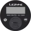 Lezyne Manometer Für Fahrrad Standluftpumpe (350 PSI) 2,5" Digital