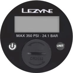 Lezyne Manometer Für Fahrrad Standluftpumpe (350 PSI) 2,5" Digital