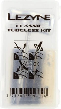 Lezyne Classic Tubeless Kit Silber -Fahrrad Pack 335575 82bffd7950193dcfbd4dc20fd5b5c4c2
