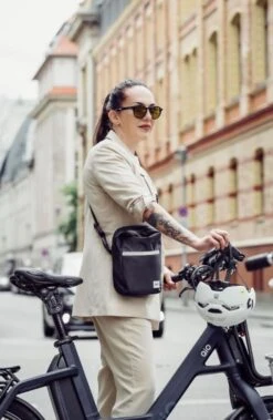 QiO Schultertasche "Pocket Bag Tom" M. Klickfix Adapterplatte 11 QiO Schultertasche "Pocket Bag Tom" M. Klickfix Adapterplatte -Fahrrad Pack 690b14