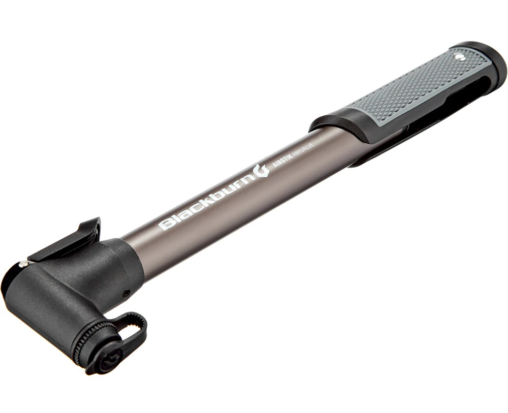Blackburn Airstik Anyvalve Pewter Luftpumpe 1 Blackburn Airstik Anyvalve Pewter Luftpumpe