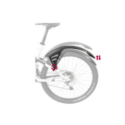 Zefal Steckradschützer Set Deflector FM60/RS75 -Fahrrad Pack deflector rs75 3 web