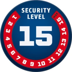 ABUS Bordo 6500A/110 Black SH SmartX -Fahrrad Pack level 15fb023