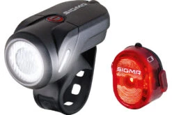 Sigma Fahrradlicht-Set AURA 45 USB & NUGGET II